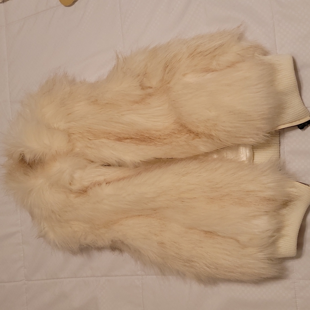 Faux fur vest